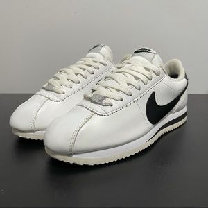Men's White Nike Cortez